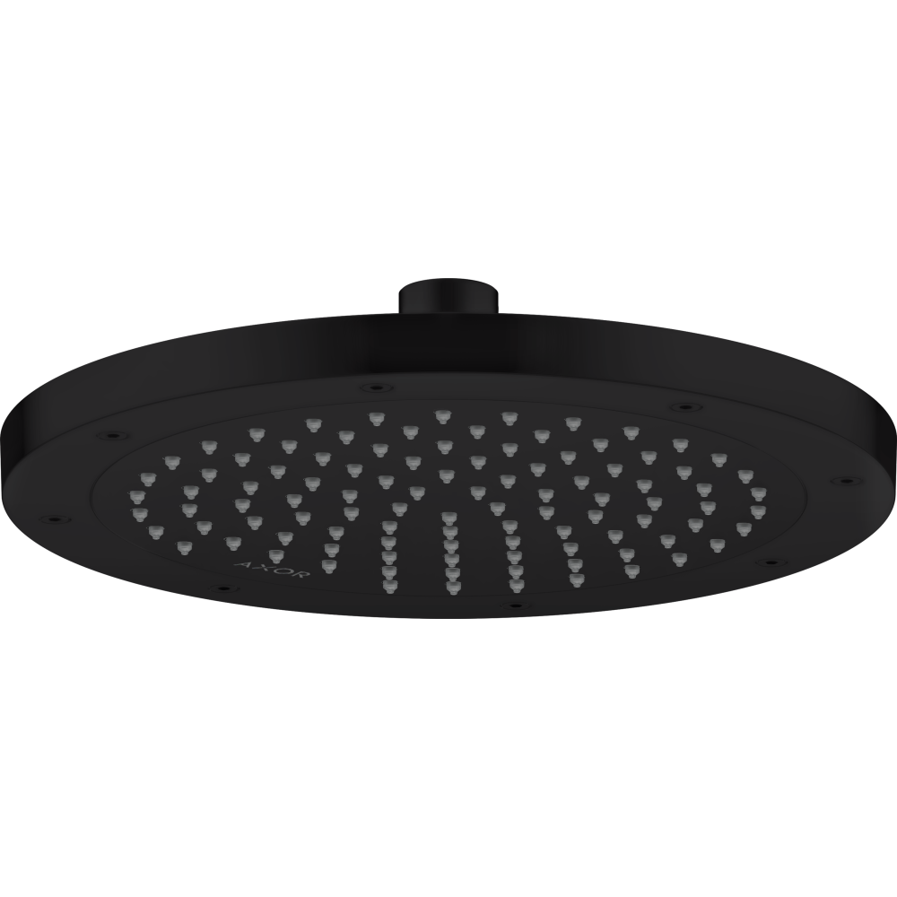 Верхний душ Axor ShowerSolutions, 245 1jet, EcoSmart, 35381670, матовый черный