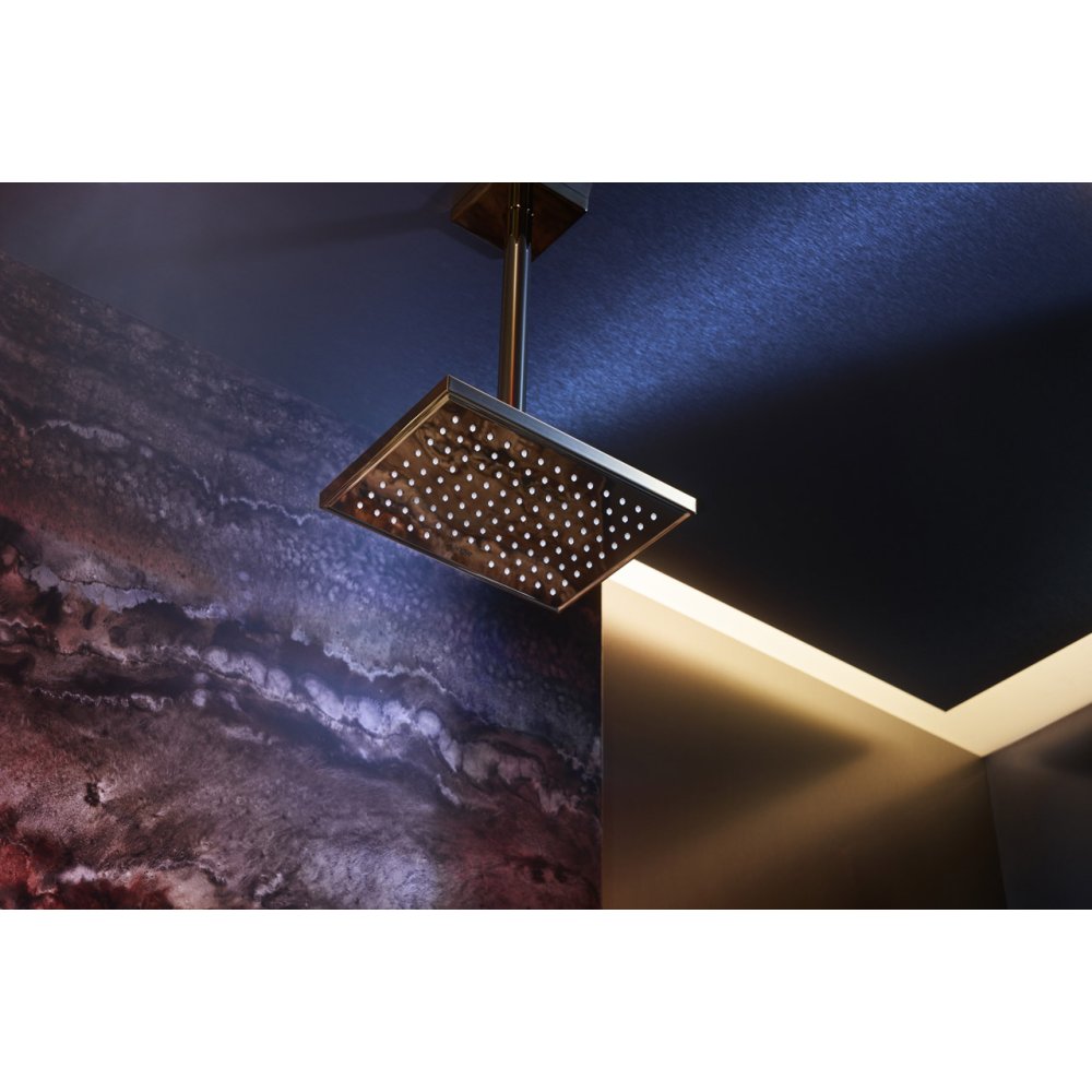 Верхний душ Axor ShowerSolutions, 245/185 1jet, EcoSmart+, 35387310, шлифованное красное золото