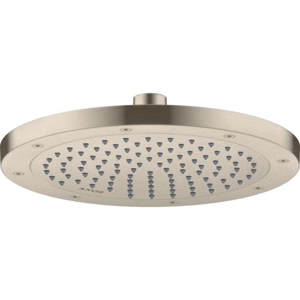 Верхний душ Axor ShowerSolutions, 245 1jet, EcoSmart+, 35389820, шлифованный никель