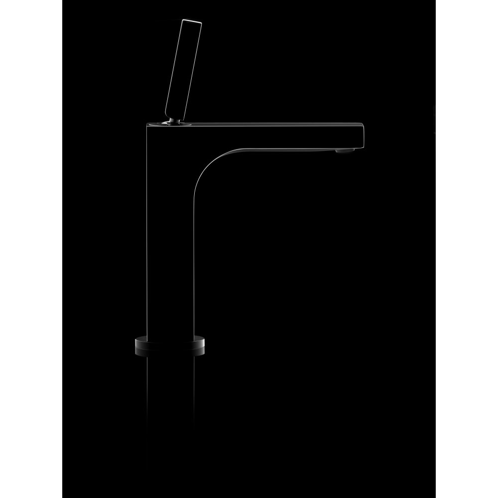 Смеситель для раковины Axor Citterio E, 130, однорычажный, со сливным гарнитуром, 36100950, шлифованная медь