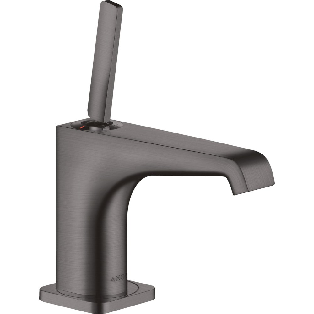 Кран Axor Citterio E, 90, без сливного набора, 36105340, шлифованный черный хром 