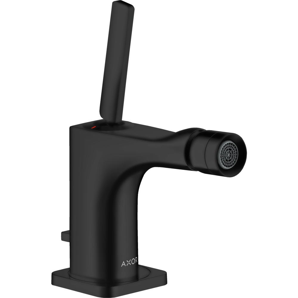 Смеситель для биде Axor Citterio E, однорычажный, 36120670, матовый черный