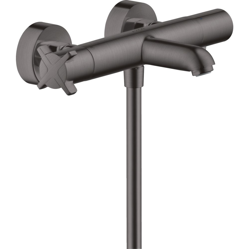 Термостат для ванны Axor Citterio E, внешнего монтажа, 36140340, шлифованный черный хром 