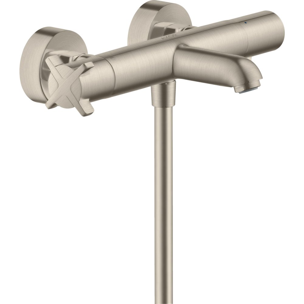 Термостат для ванны Axor Citterio E, внешнего монтажа, 36140820, шлифованный никель