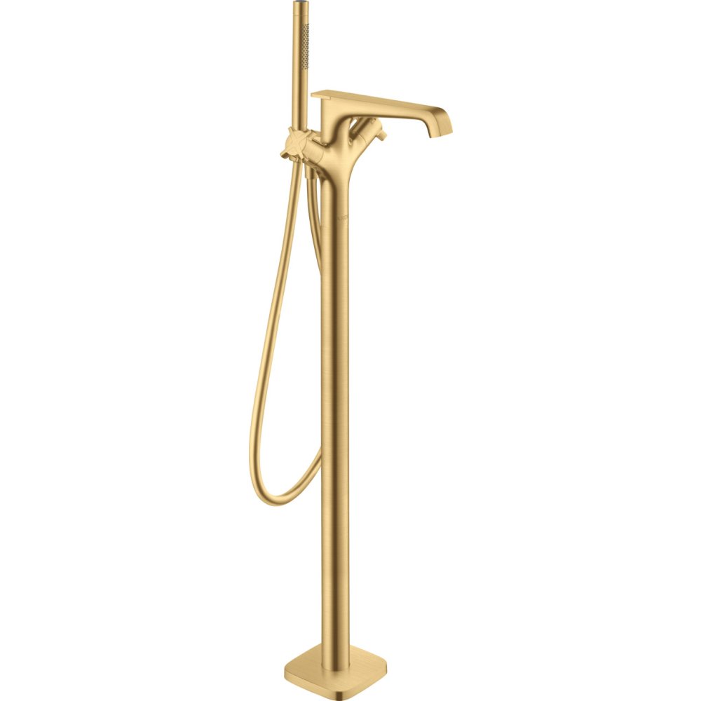 Термостат для ванны Axor Citterio E, напольный, 36416250, шлифованное золото