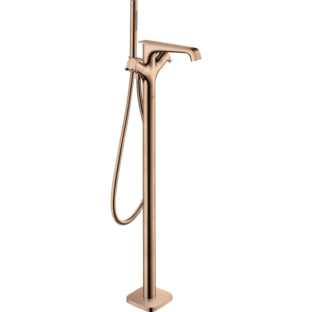 Термостат для ванны Axor Citterio E, напольный, 36416300, полированное красное золото 