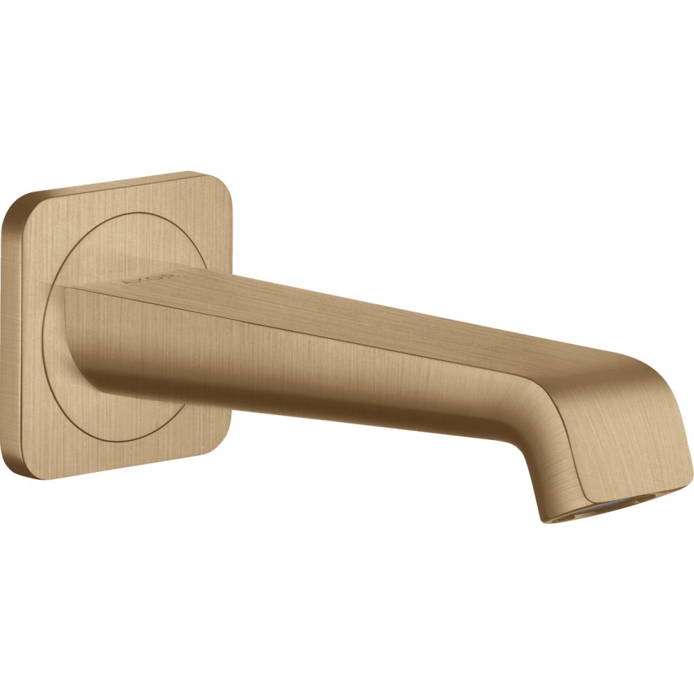 Излив на ванну Axor Citterio E, 36425140, шлифованная бронза