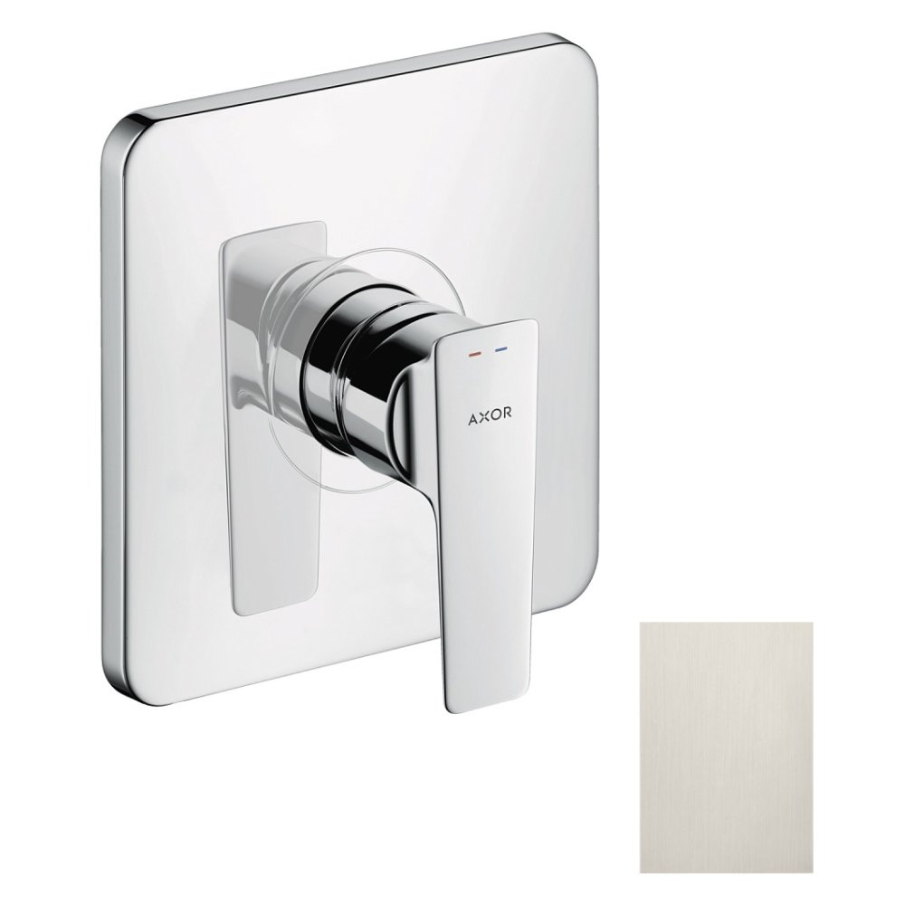 Смеситель для душа Axor Citterio E, однорычажный, скрытого монтажа, 36655800, сталь