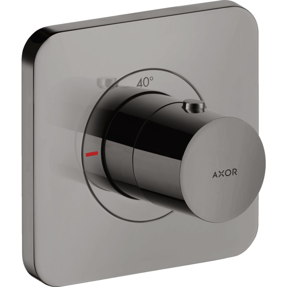 Термостат Axor Citterio E, 120/120, скрытого монтажа, 36702330, полированный черный хром 