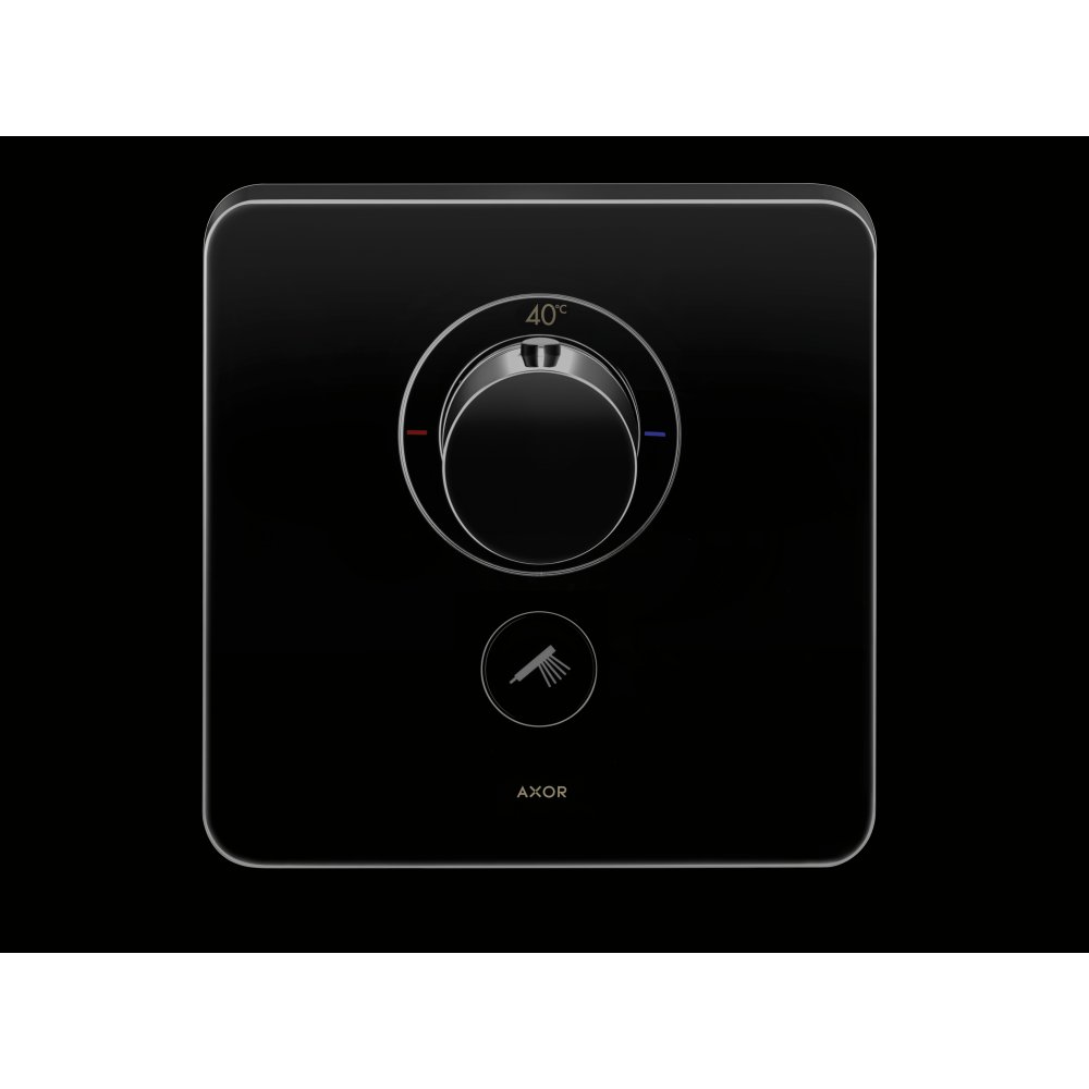 Термостат Axor ShowerSelect, для 1 потребителя, с клапаном для ручного душа, скрытого монтажа, softsquare, 36706950, шлифованная медь