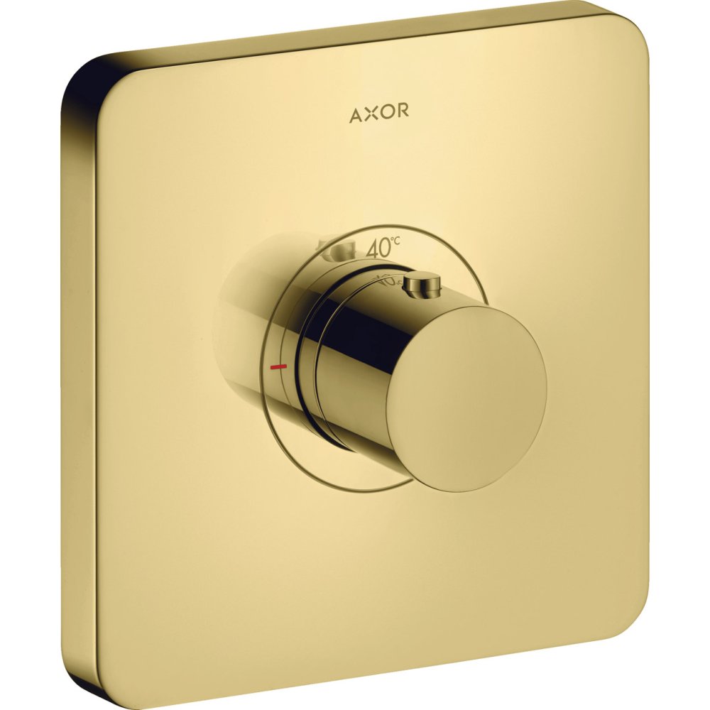 Термостат Highflow Axor ShowerSelect, скрытого монтажа, softsquare, 36711930, полированная медь