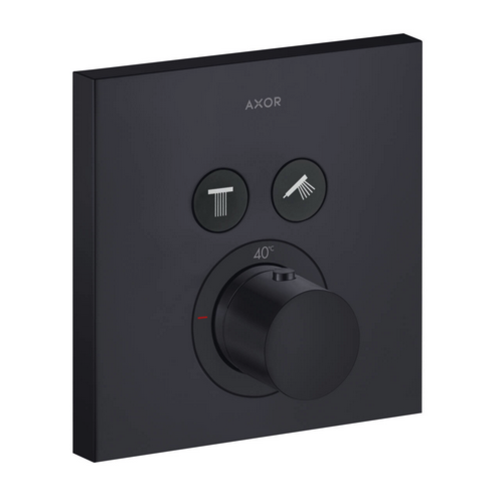 Термостат для 2 потребителей AXOR ShowerSelect скрытого монтажа квадратный  36715350