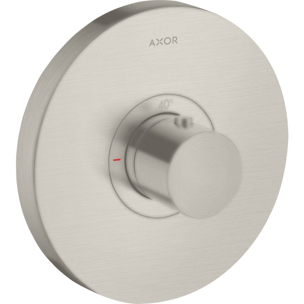 Термостат Highflow Axor ShowerSelect, скрытого монтажа, круглый, 36721800, сталь