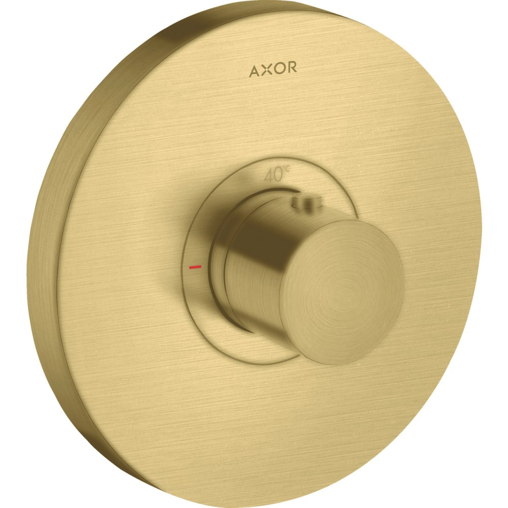 Термостат Highflow Axor ShowerSelect, скрытого монтажа, круглый, 36721950, шлифованная медь
