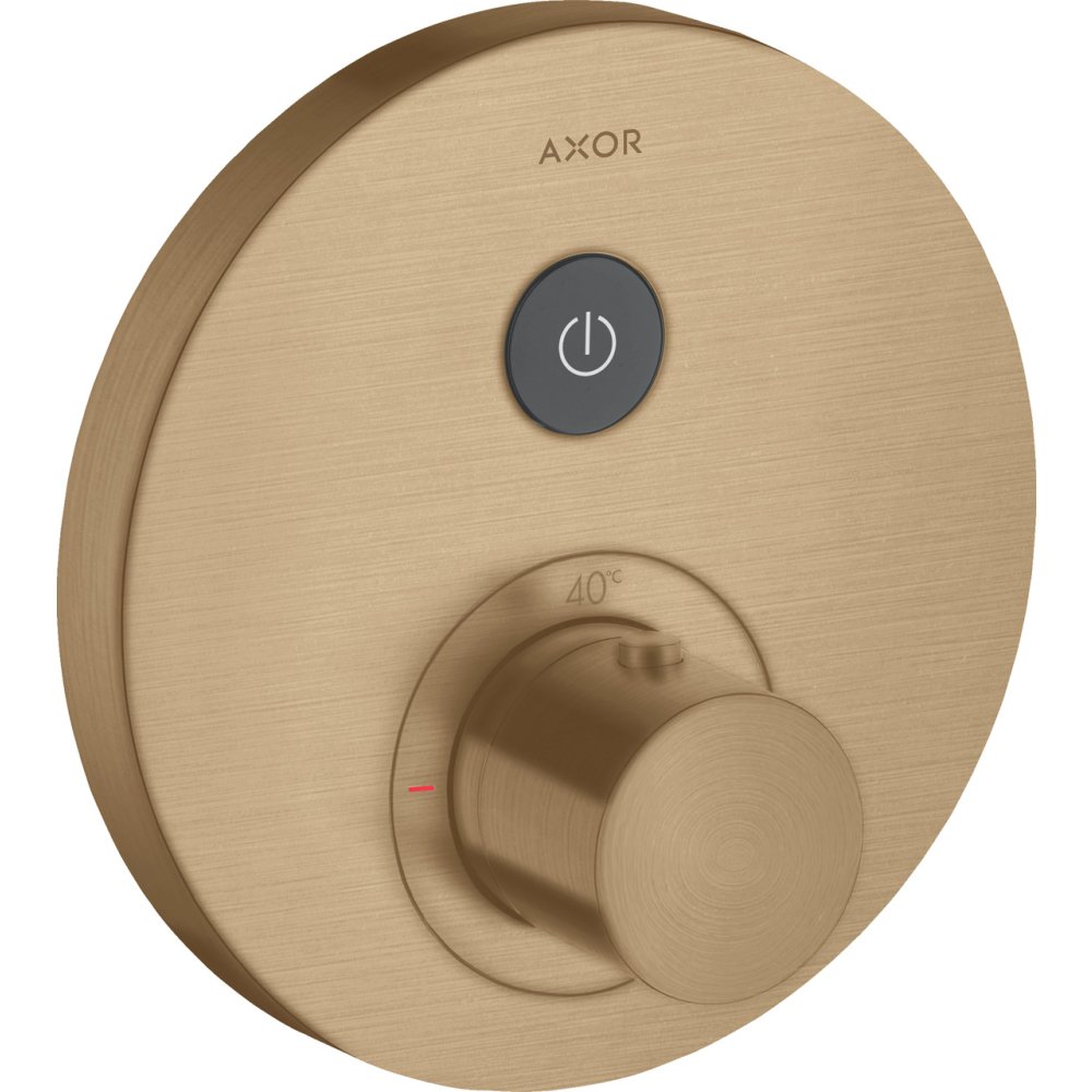 Термостат Axor ShowerSelect, для 1 потребителя, скрытого монтажа, круглый