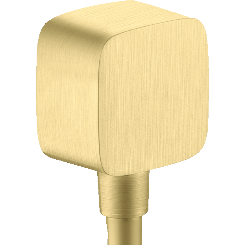 Шланговое подсоединение Axor ShowerSolutions, softsquare, 36731950, шлифованная медь