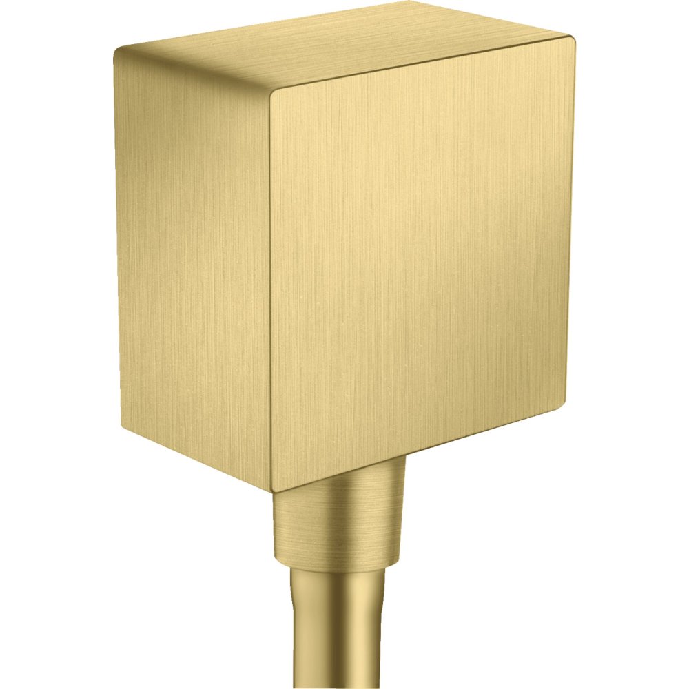 Шланговое подсоединение Axor ShowerSolutions, квадратное, 36732950, шлифованная медь