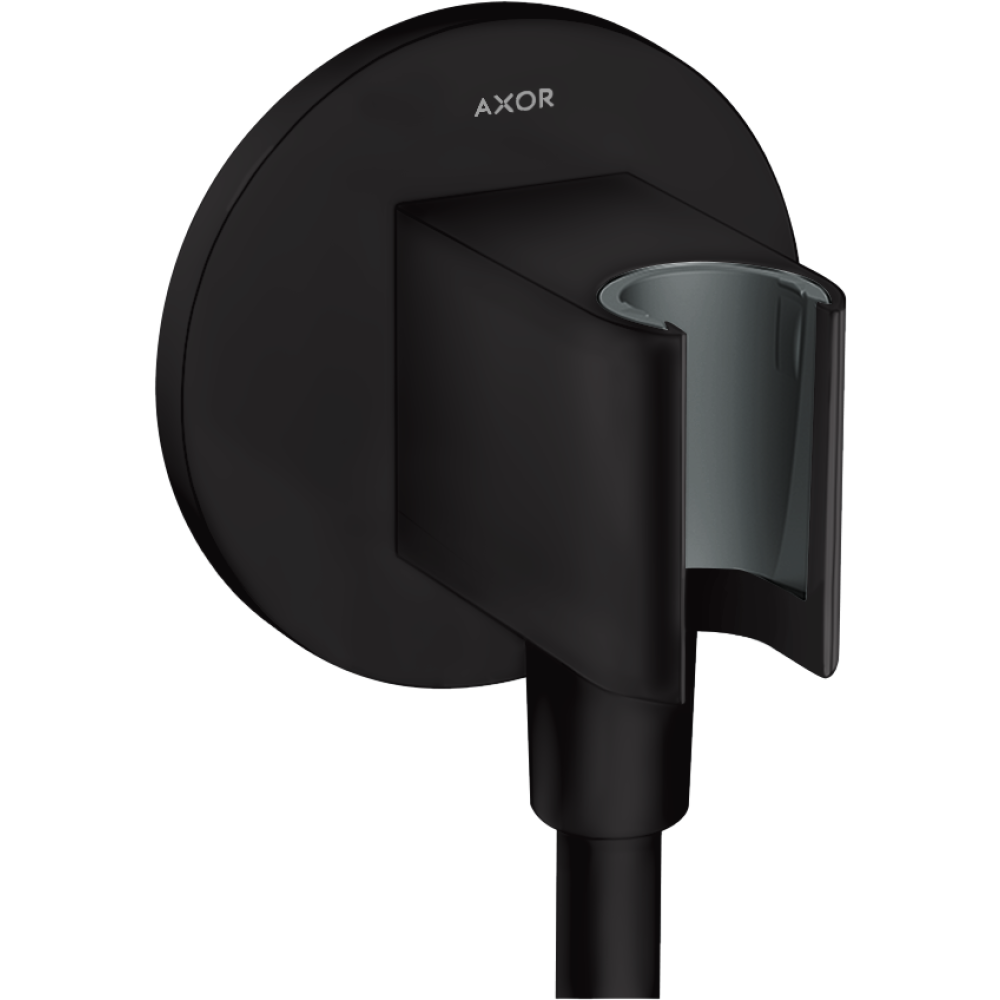 Porter-набор Axor ShowerSolutions, круглый, 36733670, матовый черный