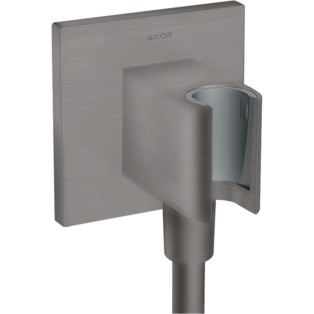 Porter-набор Axor ShowerSolutions, квадратный, 36734340, шлифованный черный хром 