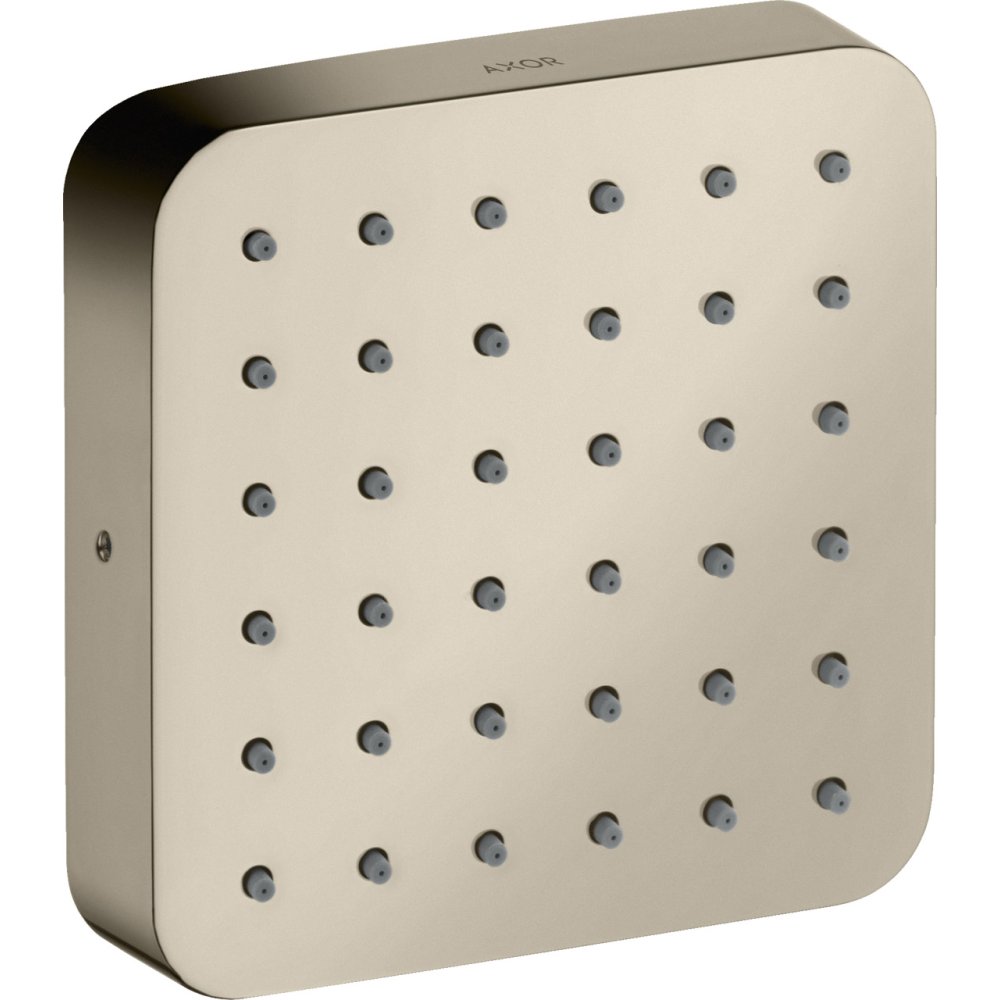 Модуль душа (верхний, боковой) Axor Citterio, 120/120, softsquare, 36822830, полированный никель