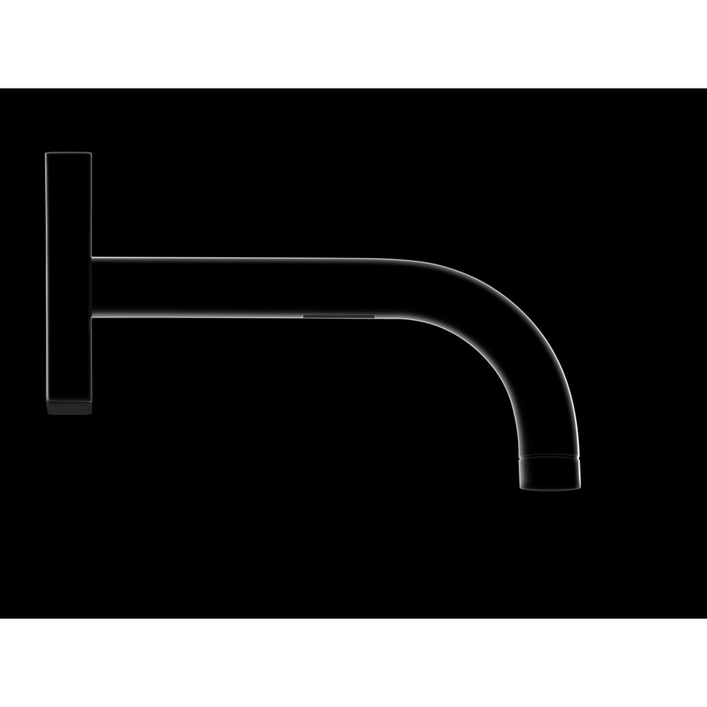 Электронный смеситель для раковины Axor Uno, настенный, с изливом 225 мм, 38120300, полированное красное золото 