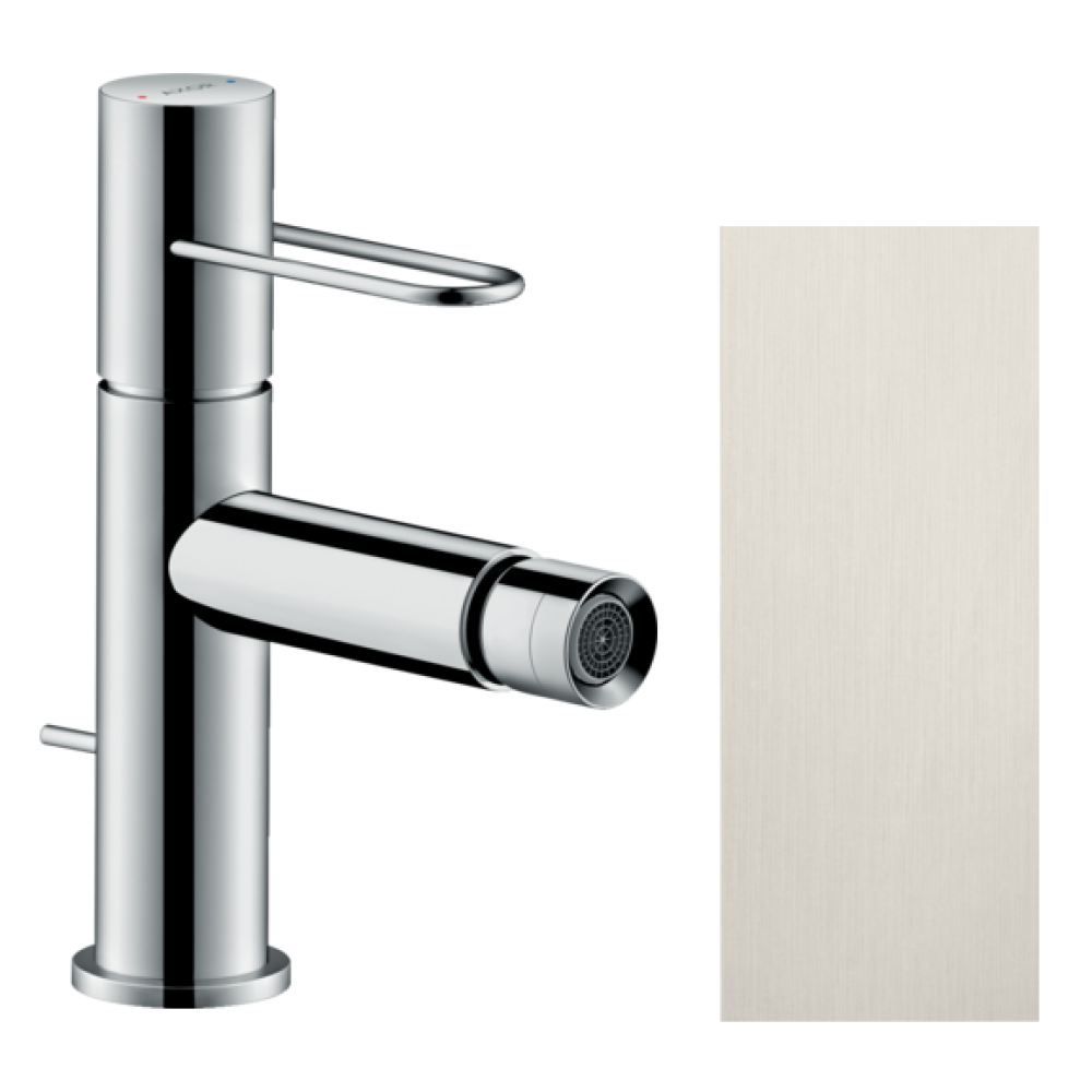 Смеситель для биде Axor Uno, однорычажный, 38211800, сталь