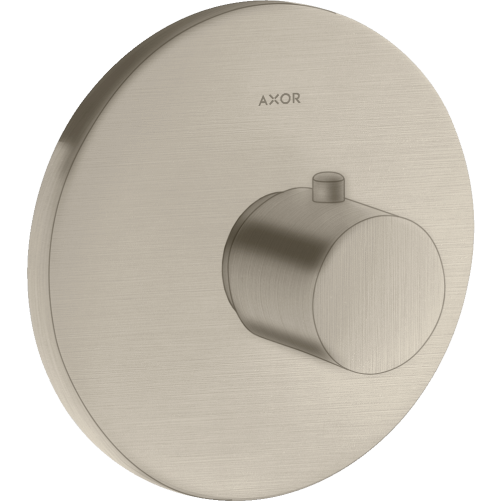 Термостат Axor Uno, скрытого монтажа, 38375820, шлифованный никель