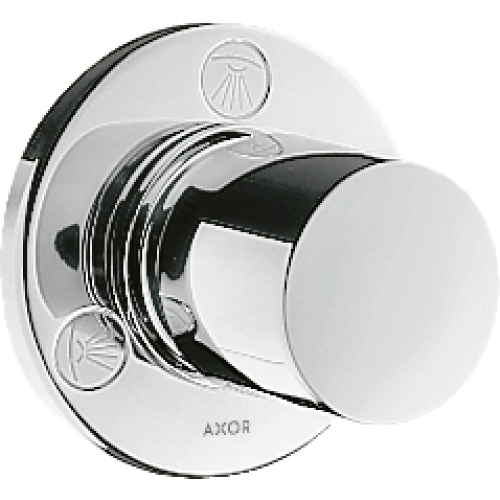  Запорный/переключающий вентиль Trio/Quattro Axor Uno, скрытого монтажа, 38933950, шлифованная медь