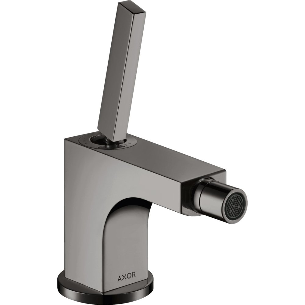 Смеситель для биде Axor Citterio, однорычажный, 39210330, полированный черный хром 