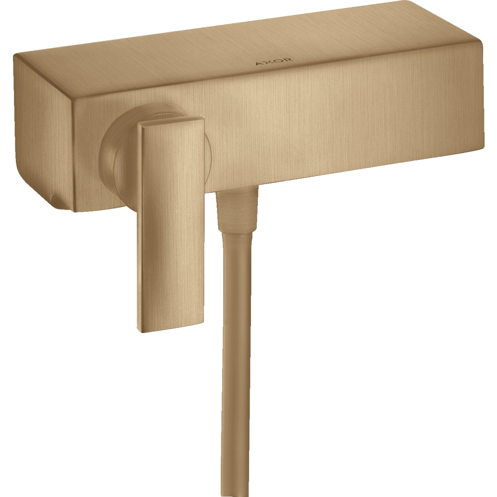 Смеситель для душа Axor Citterio, однорычажный, внешнего монтажа, с рычаговой рукояткой