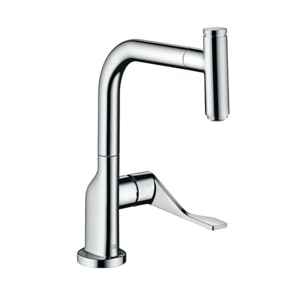 Кухонный смеситель AXOR Citterio 230 мм с вытяжным изливом Eco  39864000