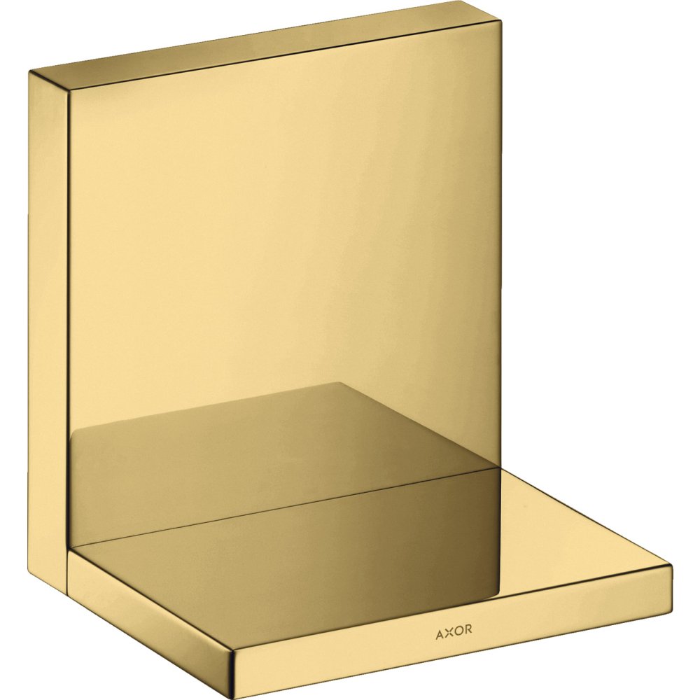 Полочка Axor ShowerSolutions, 120x120 мм, 40872990, полированное золото