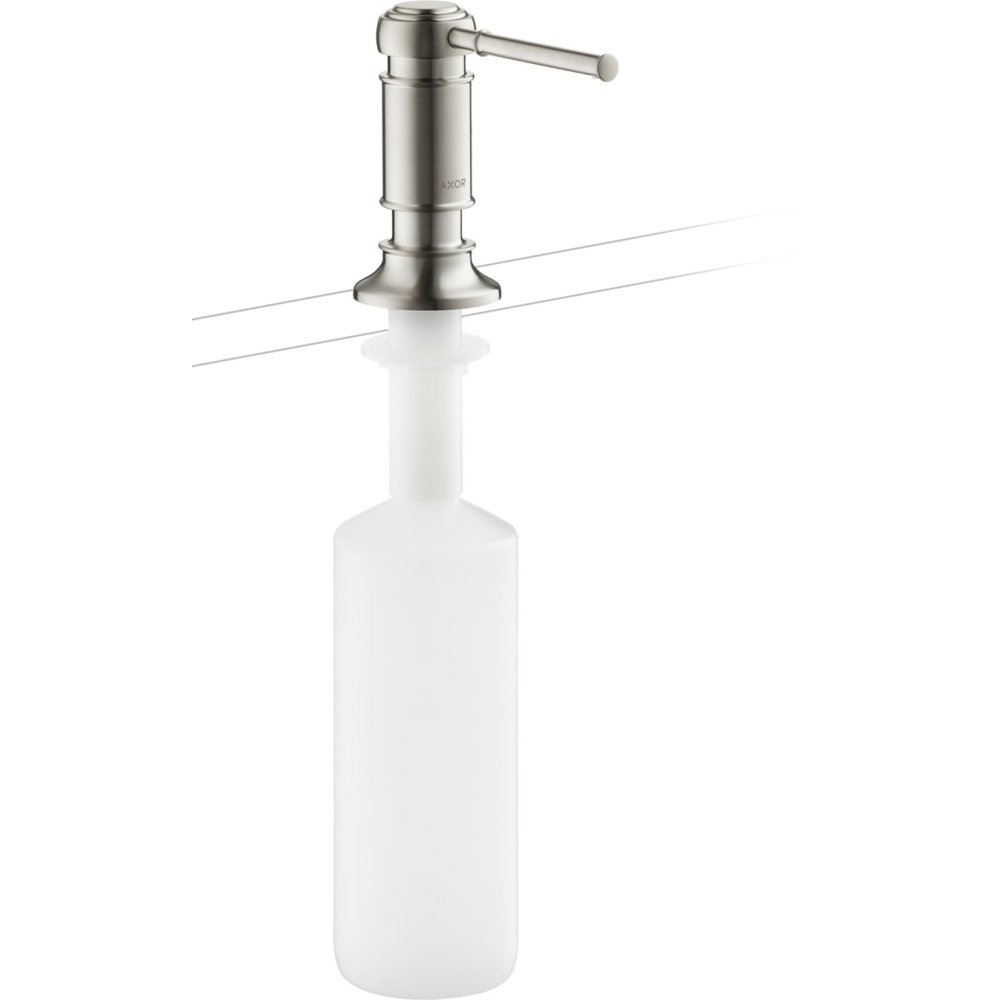 Диспенсер для жидкого мыла/лосьона Axor Montreux, 42018800, сталь