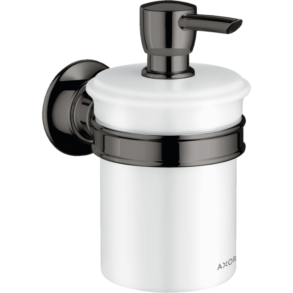 Дозатор для жидкого мыла Axor Montreux, 42019330, полированный черный хром 