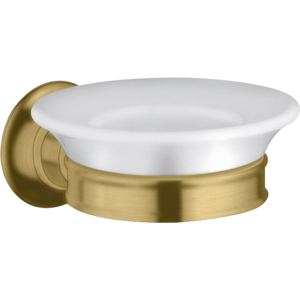 Мыльница на стену Axor Montreux, 42033250, шлифованное золото