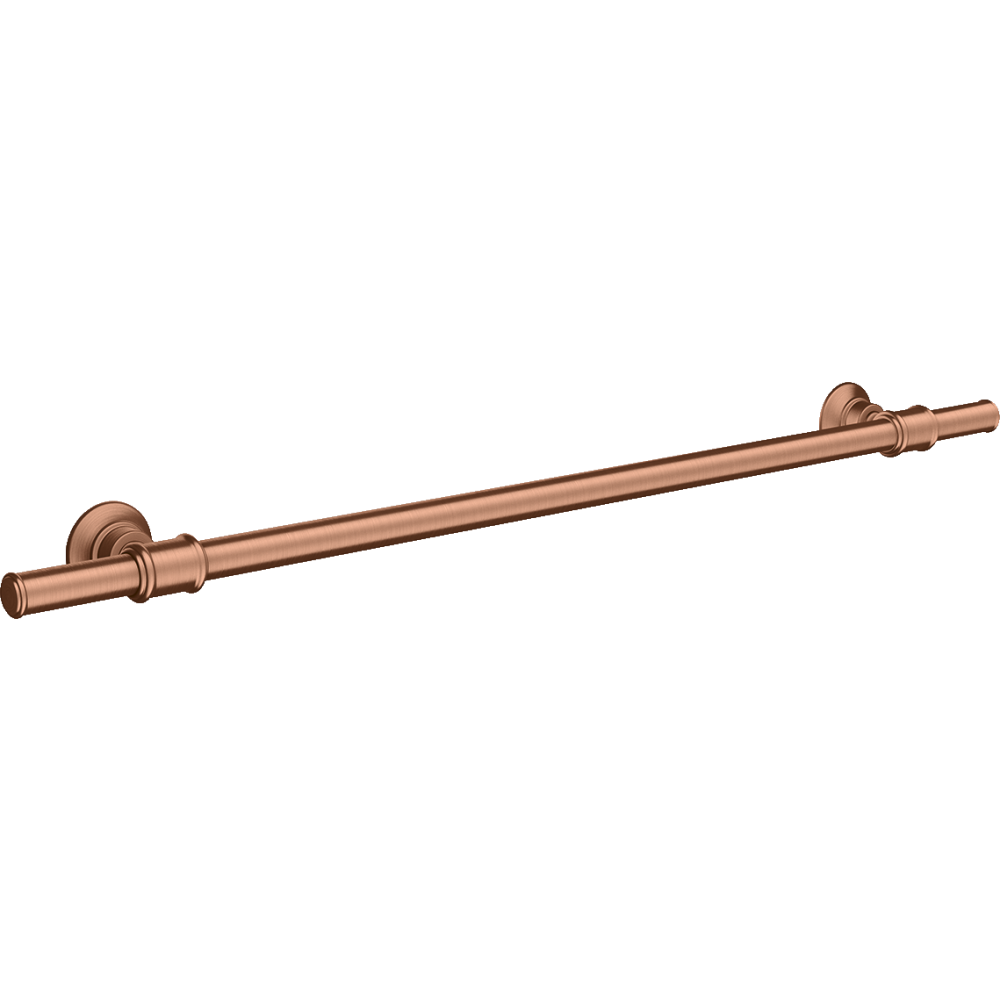 Полотенцедержатель и рейлинг Axor Montreux, 600 мм, 42060310, шлифованное красное золото