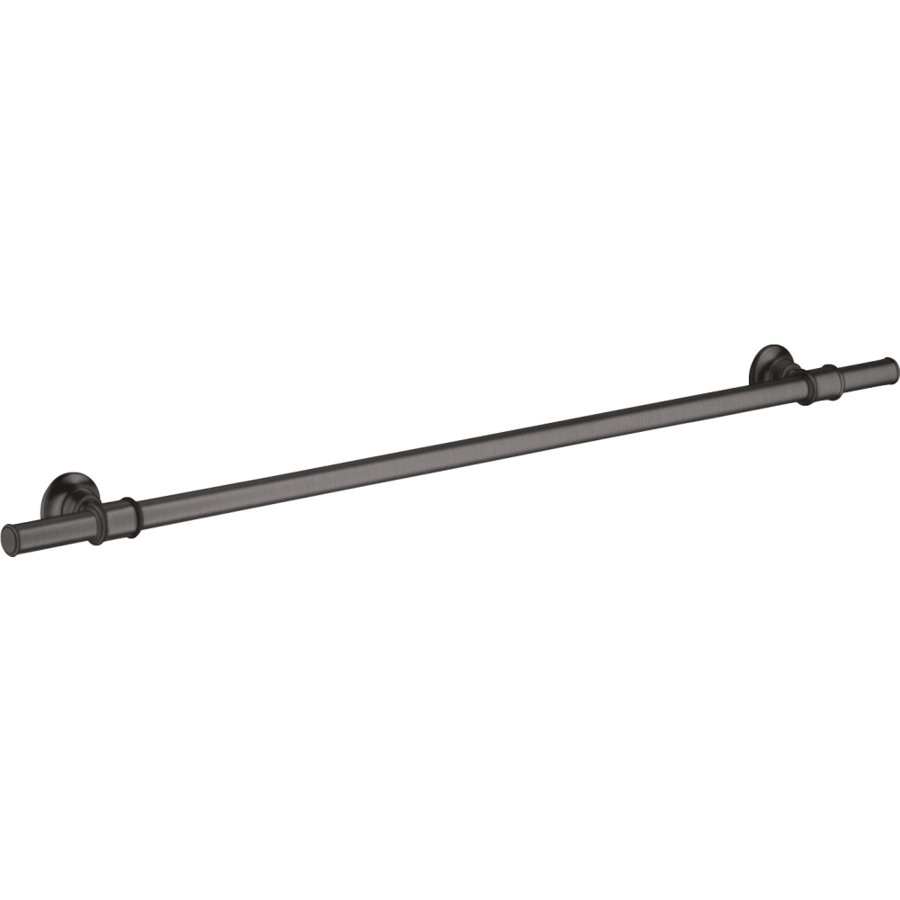 Полотенцедержатель и рейлинг Axor Montreux, 800 мм, 42080340, шлифованный черный хром 