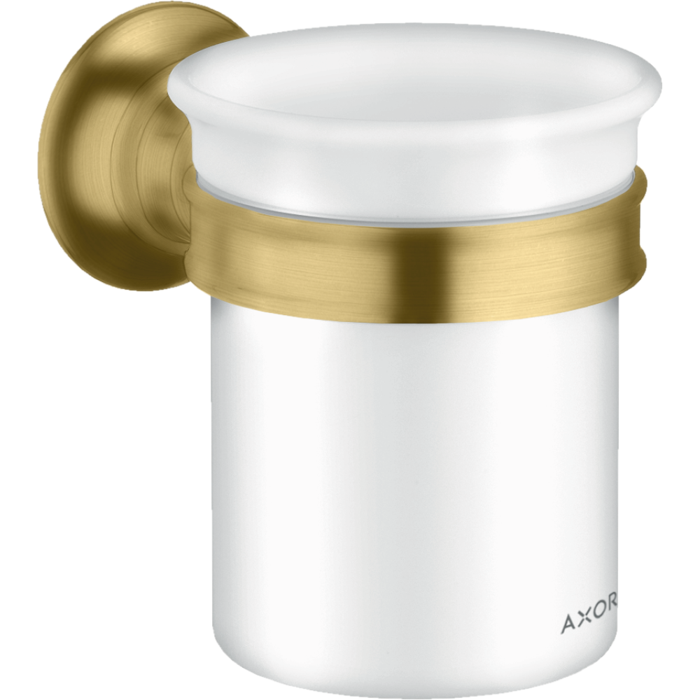 Стакан для зубных щеток Axor Montreux, 42134250, шлифованное золото