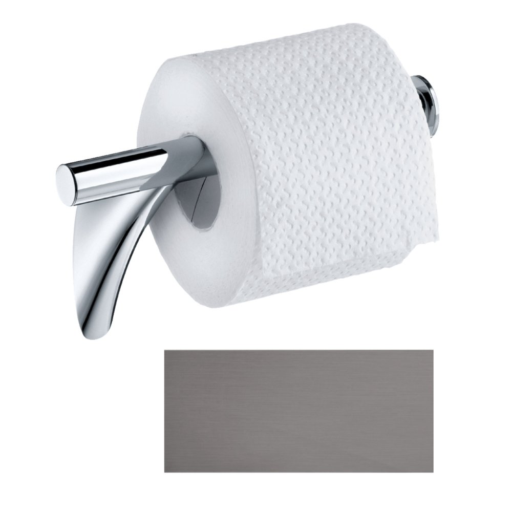 Держатель туалетной бумаги Axor Massaud, 42236340, шлифованный черный хром 