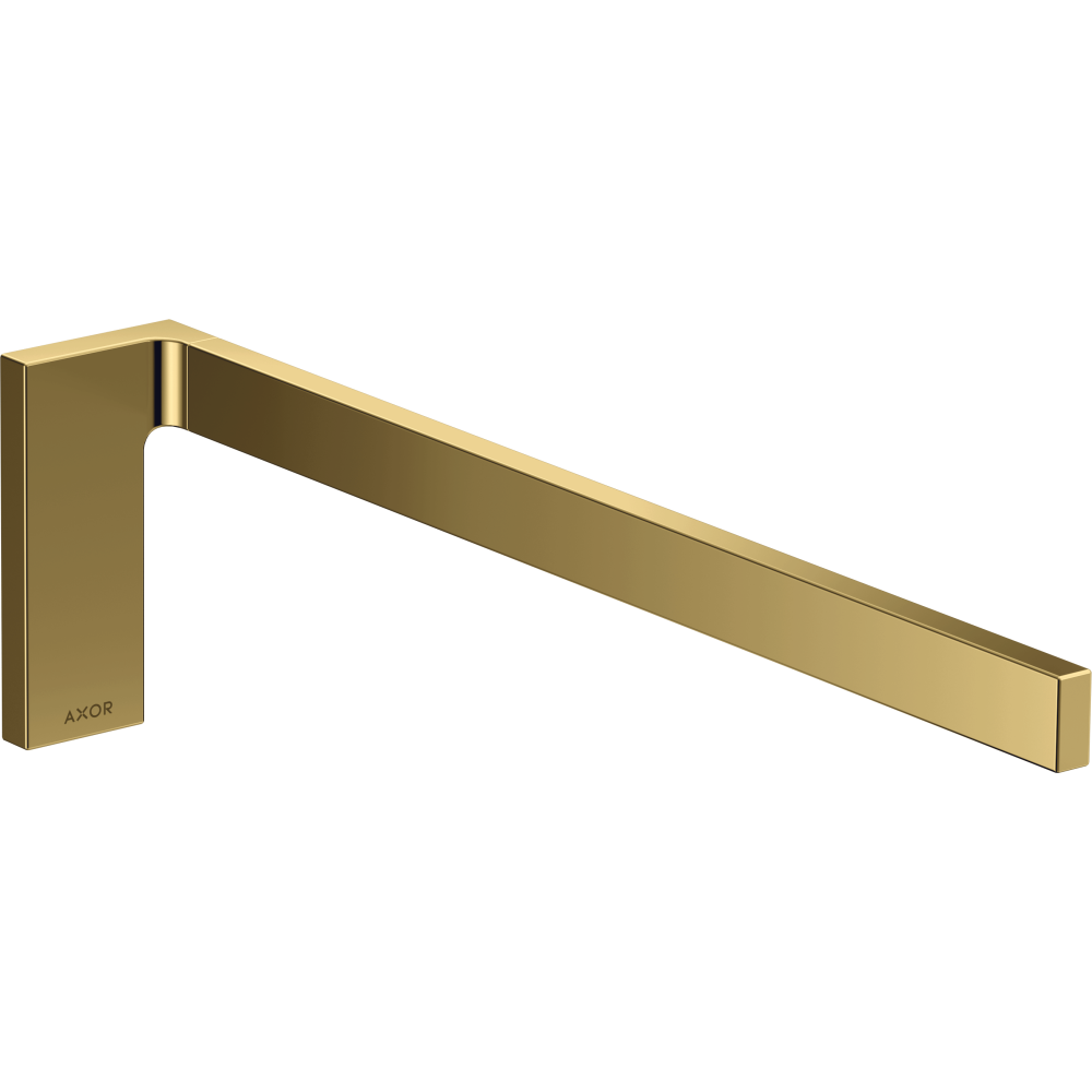 Полотенцедержатель Axor Universal Rectangular, прямоугольный, 380 мм, 42626990, полированное золото