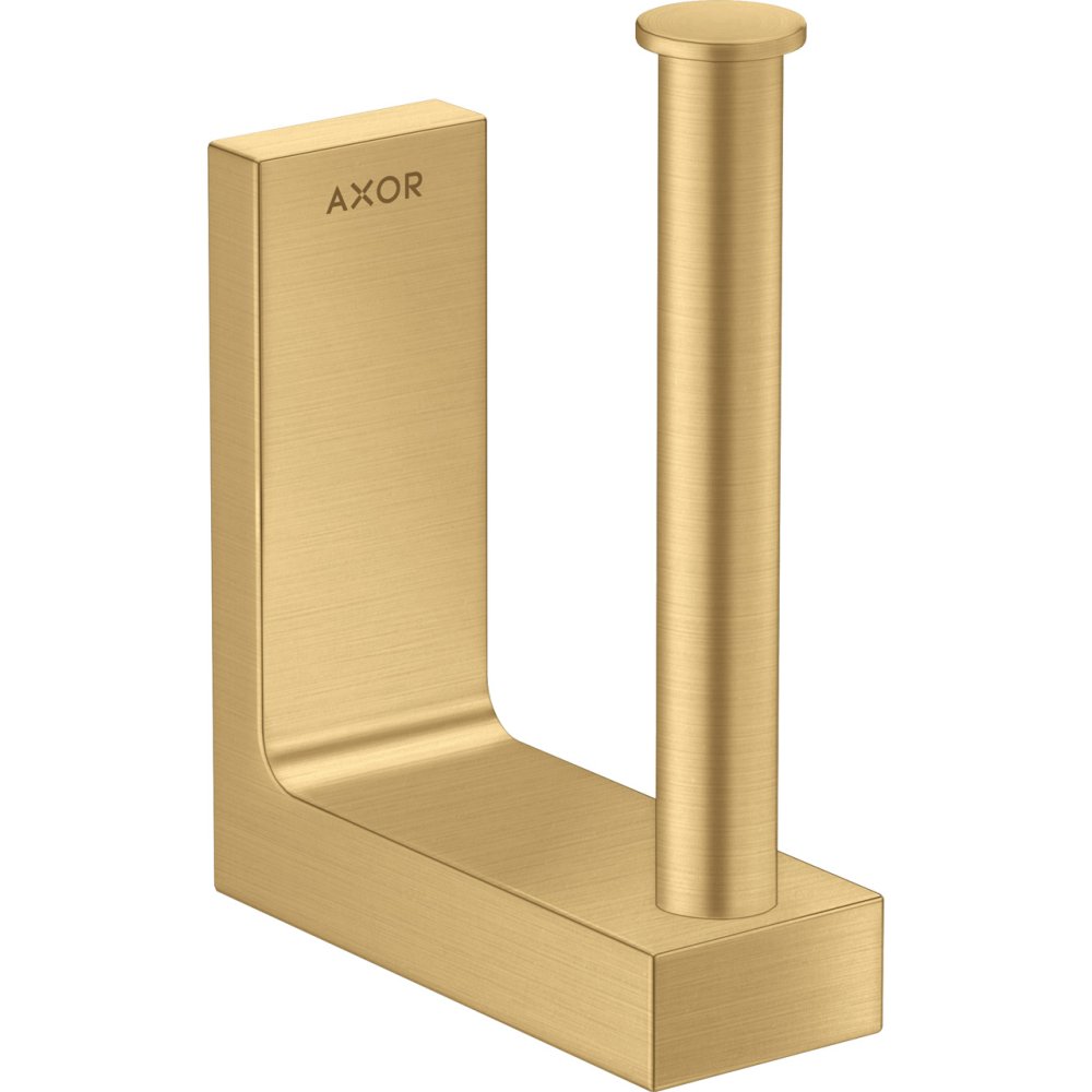 Держатель туалетной бумаги Axor Universal Rectangular, прямоугольный, 42654250, шлифованное золото
