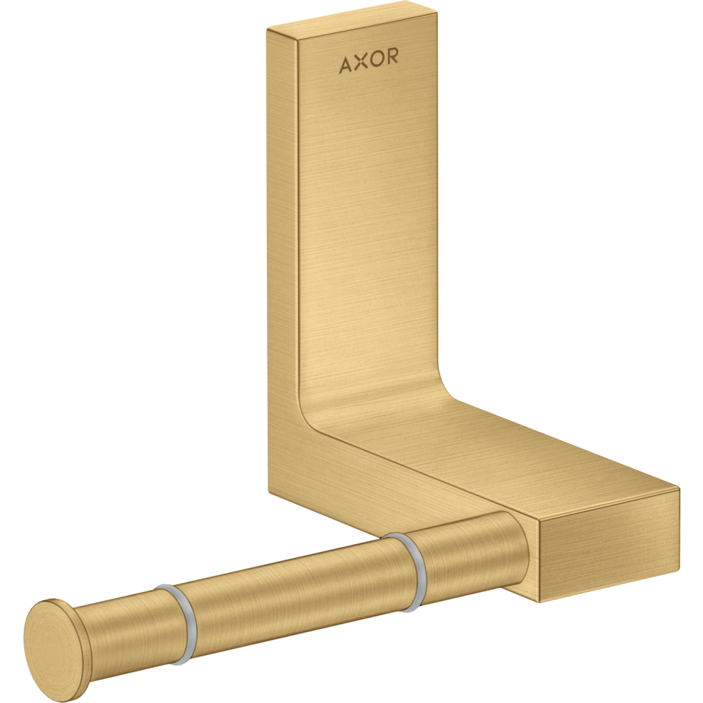 Держатель туалетной бумаги Axor Universal Rectangular, прямоугольный, 42656250, шлифованное золото