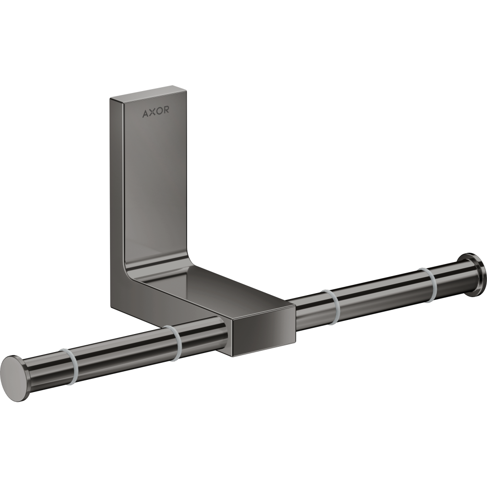 Держатель туалетной бумаги Axor Universal Rectangular, двойной, 42657330, полированный черный хром 