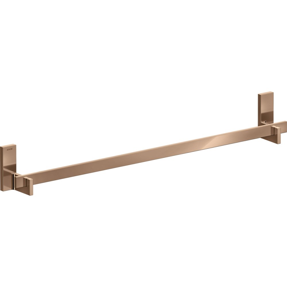 Полотенцедержатель Axor Universal Rectangular, прямоугольный, 800 мм, 42683300, полированное красное золото 