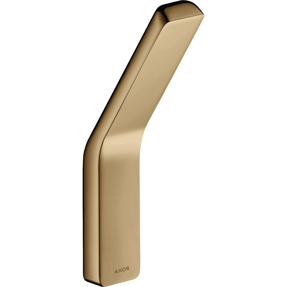 Крючок для полотенца Axor Universal SoftSquare, одинарный, 42801130, полированная бронза
