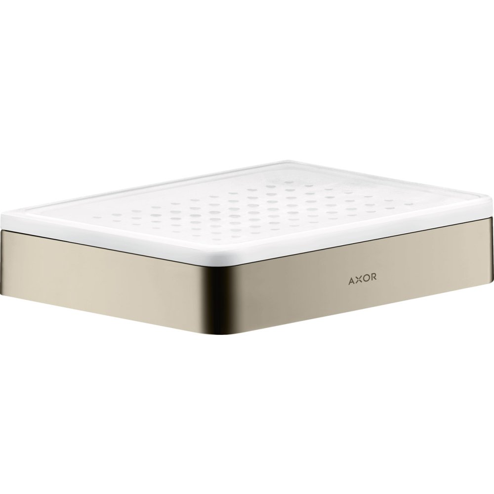 Полка-мыльница Axor Universal SoftSquare, 42803830, полированный никель
