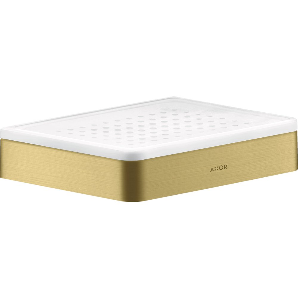 Полка-мыльница Axor Universal SoftSquare, 42803950, шлифованная медь