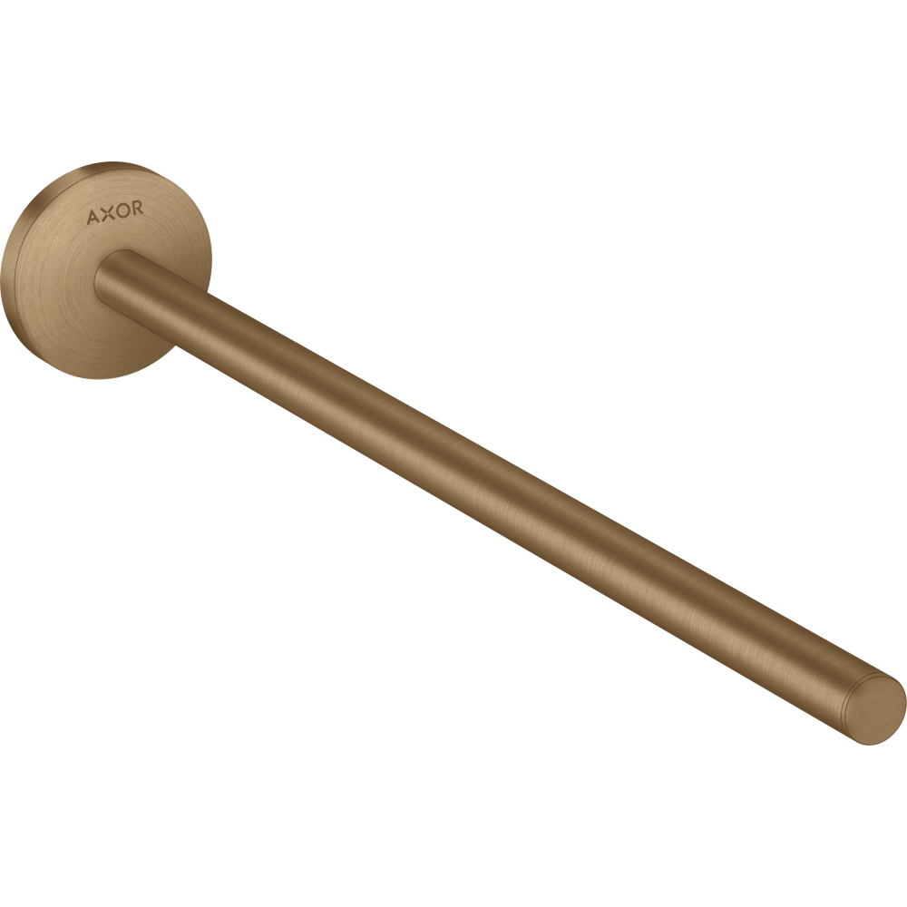 Полотенцедержатель Axor Universal Circular, 354 мм, 42826140, шлифованная бронза