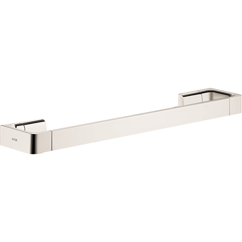 Ручка для двери душевой Axor Universal SoftSquare, 444 мм, 42837830, полированный никель