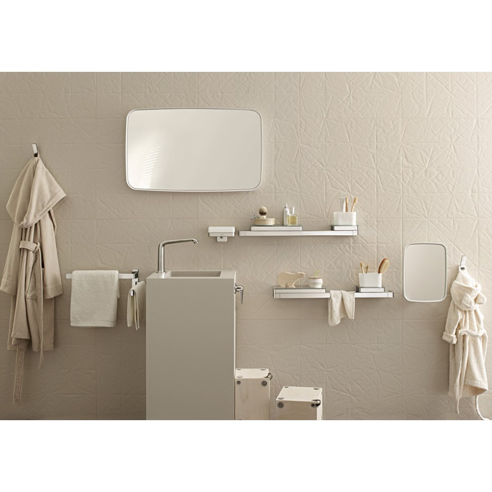 Полка Axor Universal SoftSquare, 300 мм, 42838300, полированное красное золото 